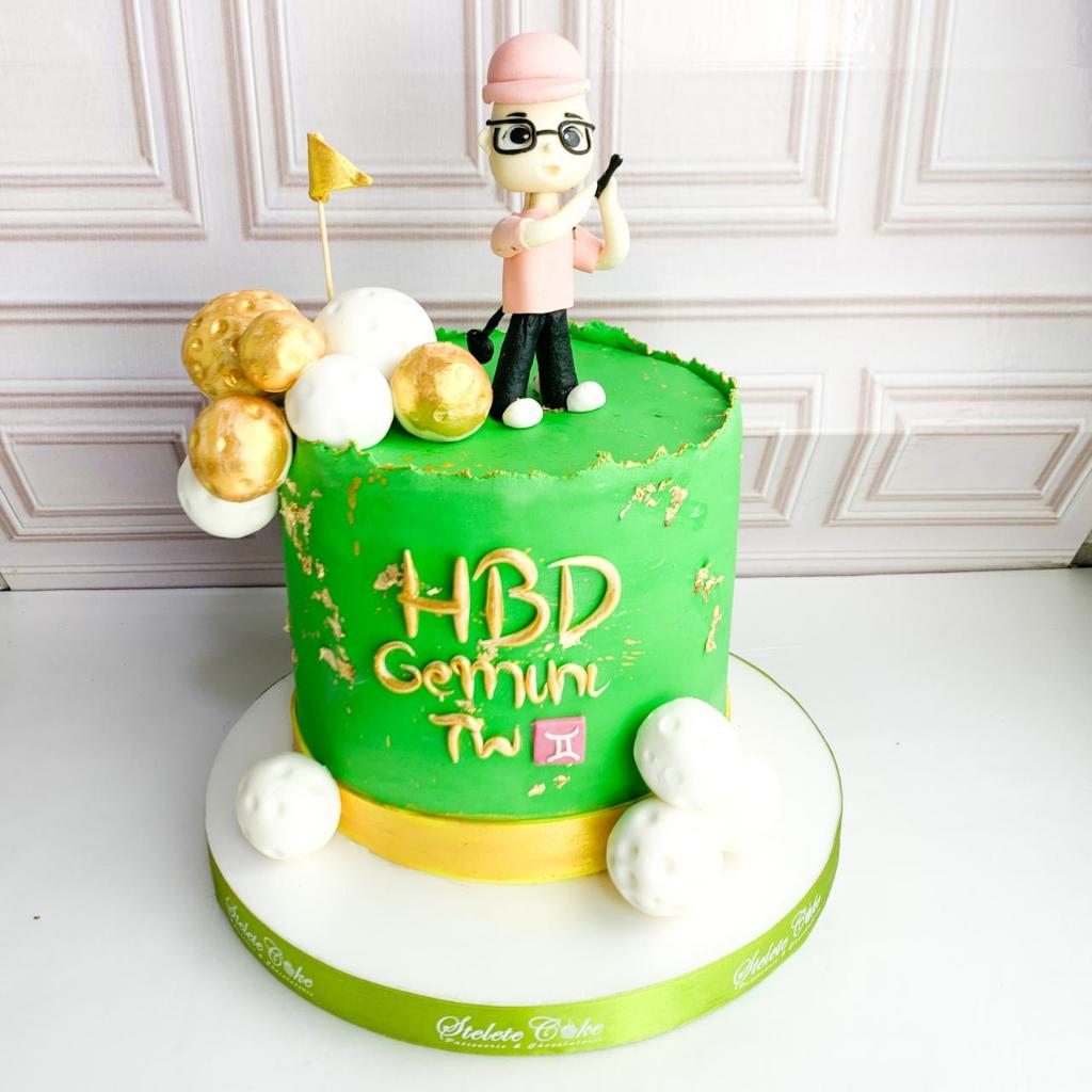 

Kue Ulang Tahun/Birthday Cake/Kue Ultah Tema Golf/Golf Cake/Cake Birthday Jakarta