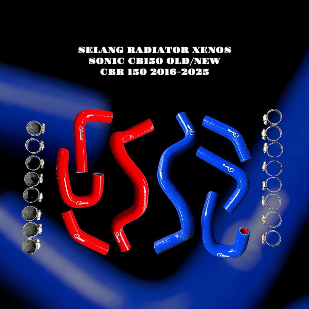 Selang radiator Sonic cb 150 old new CBR 150 2016-2025 free keleman selang radiator XENOS