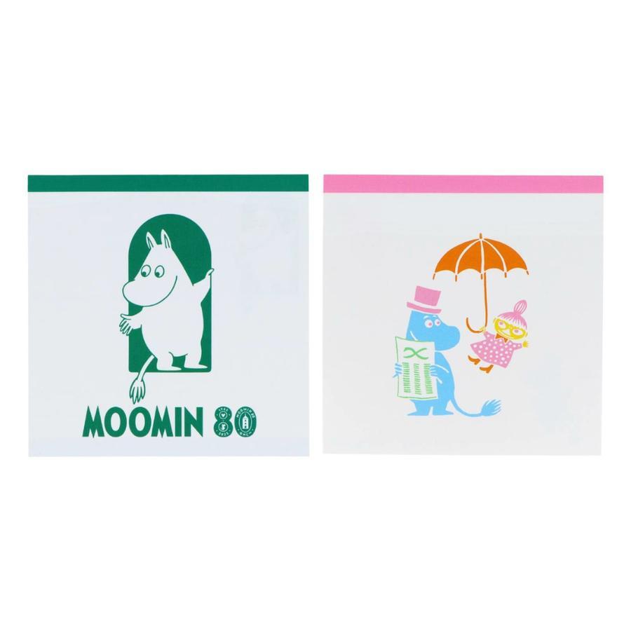 

Square Memo Pad Moomin 80th Anniversary Notepad Note Catatan Limited Edition
