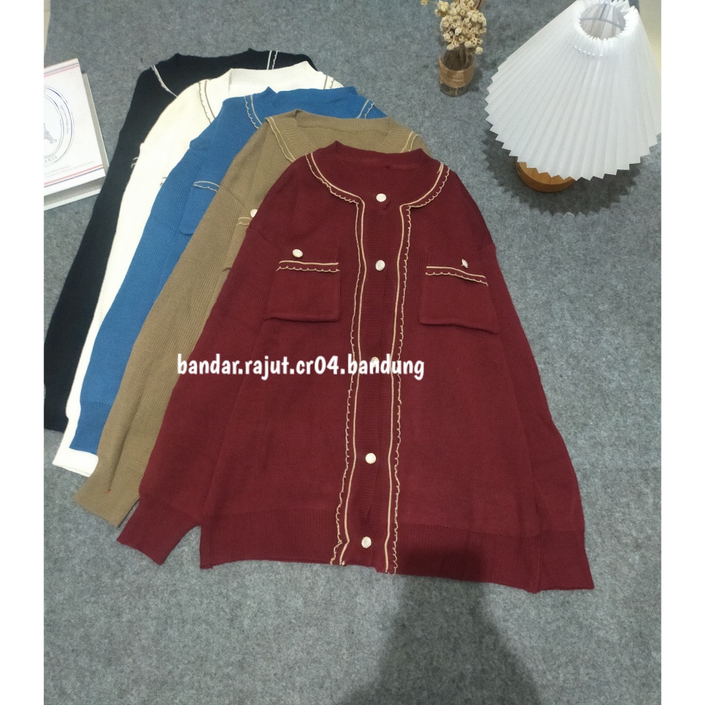 CARDIGAN RAJUT INDIRA BRANDED 7 GATE