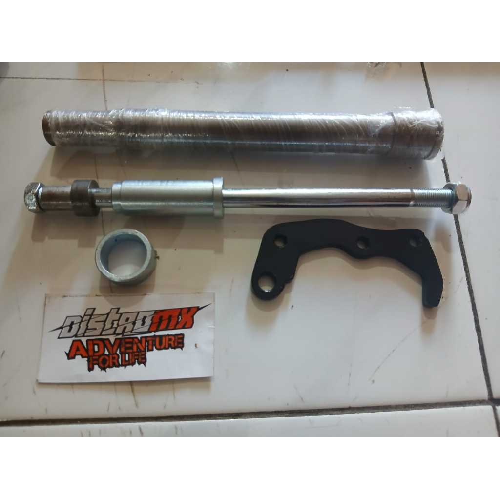 AS RODA DEPAN DAN AS KOMSTIR  KLX 230 PNP KLX 150 AS KOMSTIR DUDUKAN KALIPER
