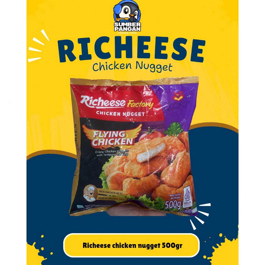 

richeese Chicken Nugget Flaying Chicken 500gr
