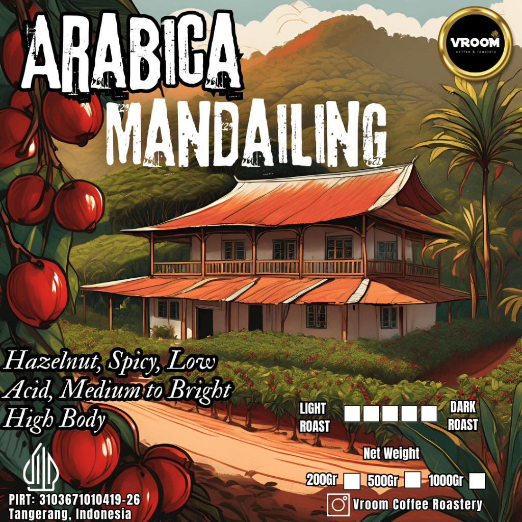 

Coffee Arabica Mandailing Roasted Bean Biji Matang Bubuk 1Kg