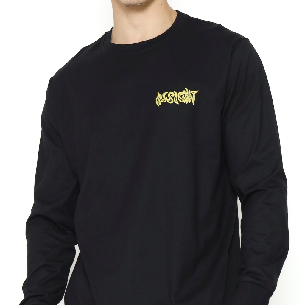 Insight Kaos lengan panjang Pria Shady Men Long Tee Planet Surf