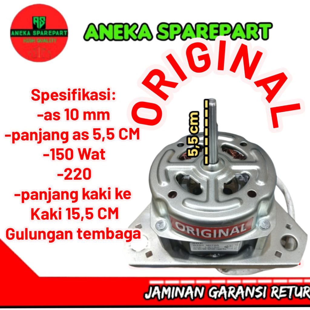 Dinamo WASH LG WP700 N PENCUCI MESIN CUCI 2 TABUNG