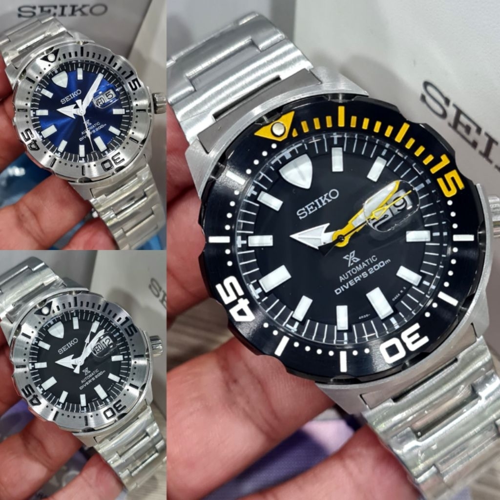 Jam Tangan Cowok Seiko  Divers Automatis