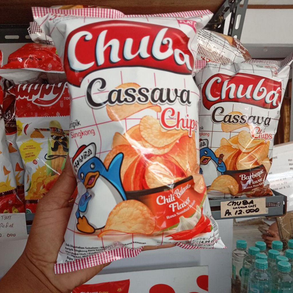 

chuba cassava chips rasa sambal balado UK 140 gr