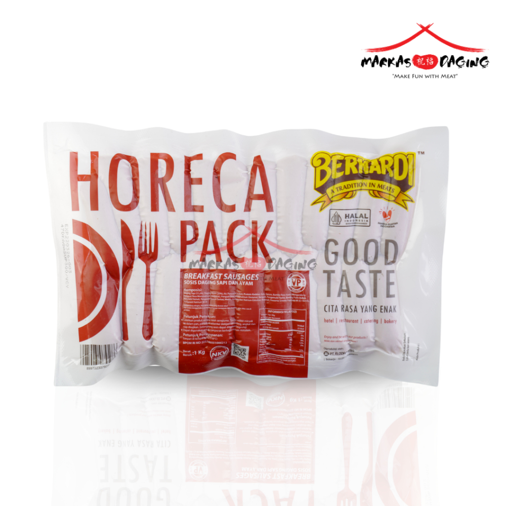 

SOSIS BERNARDI / SOSIS HOTEL / BREAKFAST SOSIS 1 KG - Markasdaging