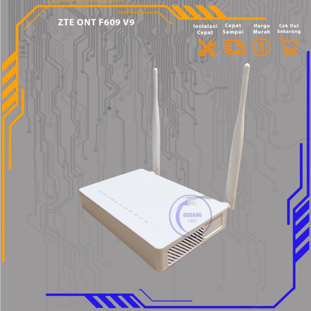 ZTE ONT F609 V9 ORIGINAL-  ZTE ONT F660 V8 GPON Router Zte Wireless Modem Wifi F609