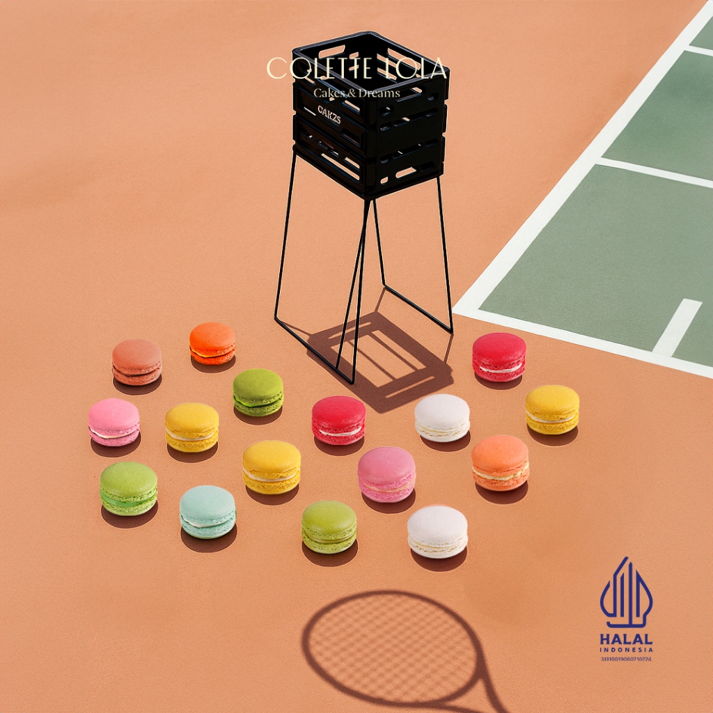 

Colette Lola Mixed Macarons - 12 pcs