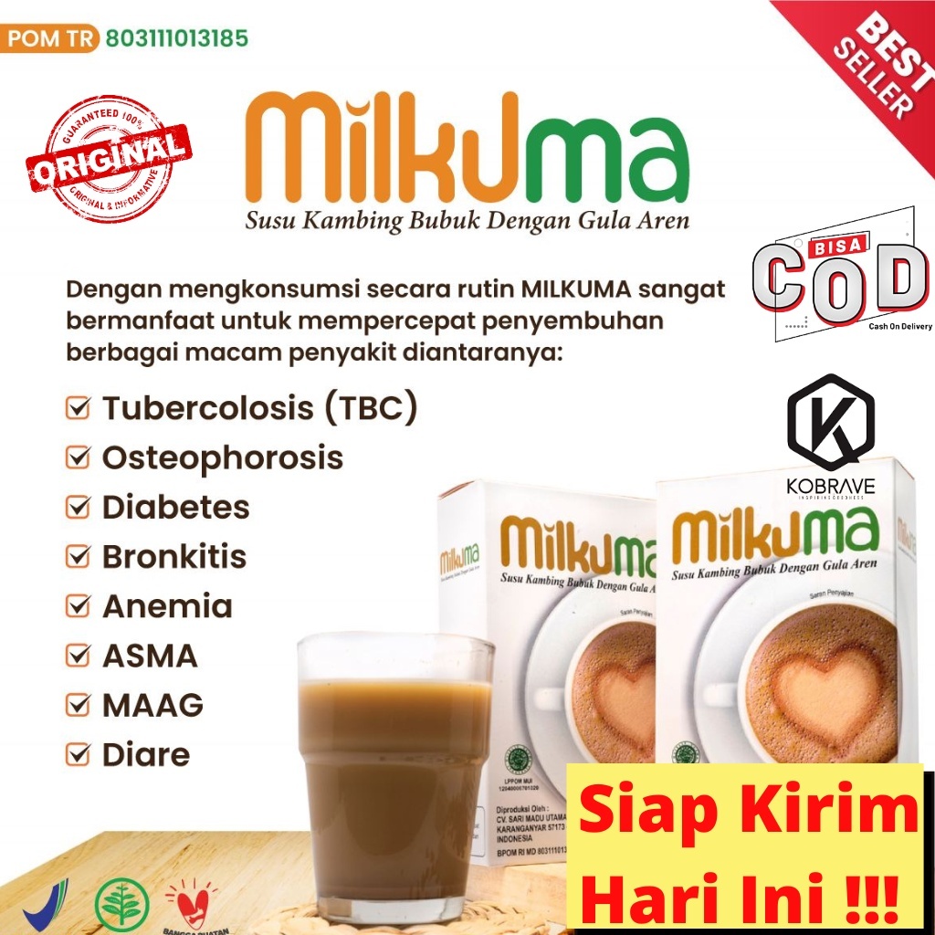

Milkuma Susu Kambing Etawa Asli Dengan Gula Aren Berizin BPOM
