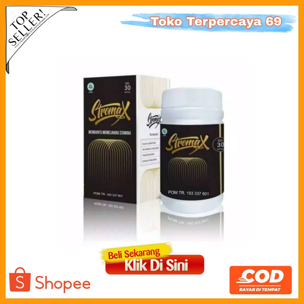 STROMAX OBAT HERBAL PENAMBAH STAMINA PRIA BPOM