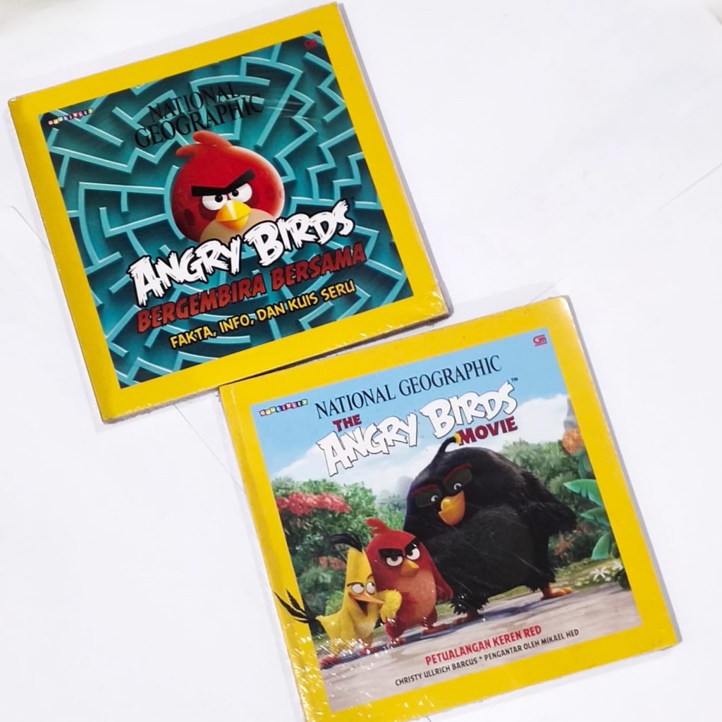 Buku Cerita Anak Angry Birds : Berburu Telur Giok - Gramedia - ORIGINAL SALE