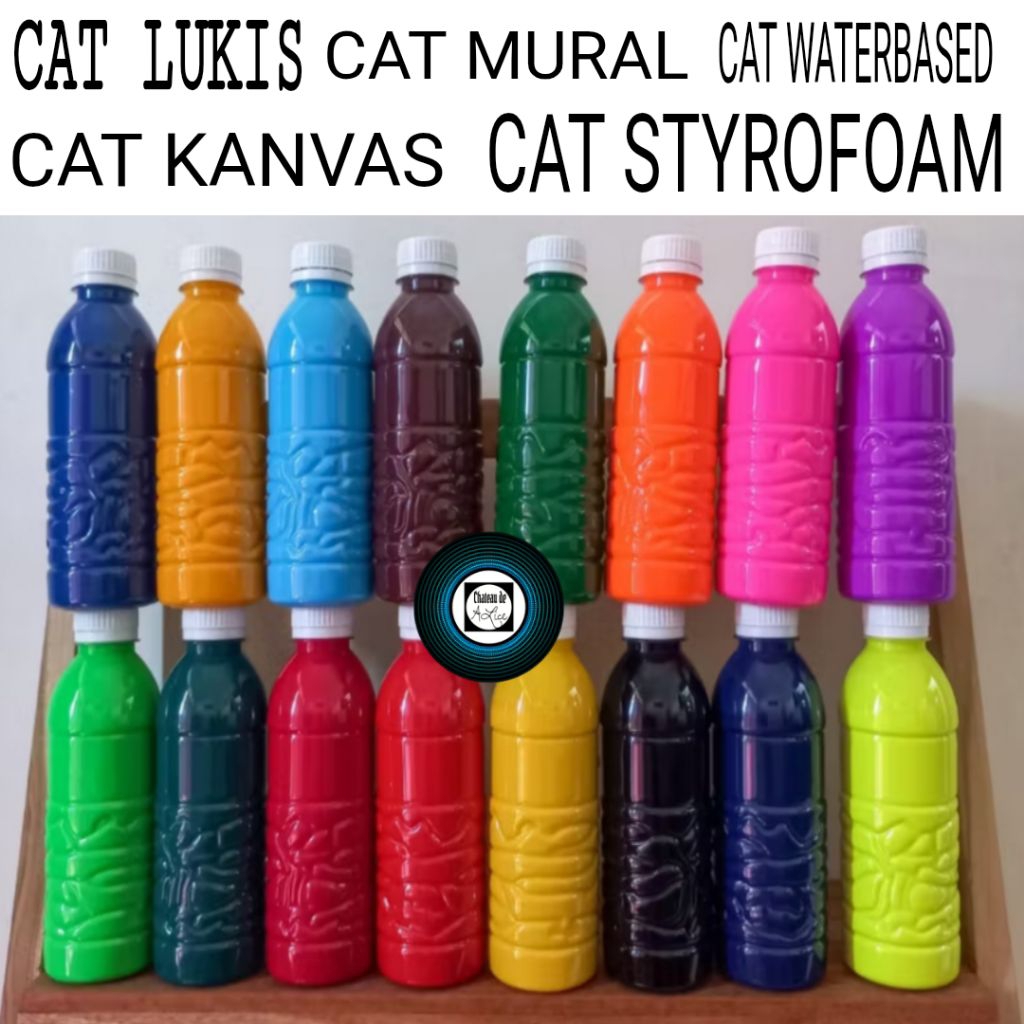 

Cat Lukis Mural Akrilik 50 GR Premium Tahan Air