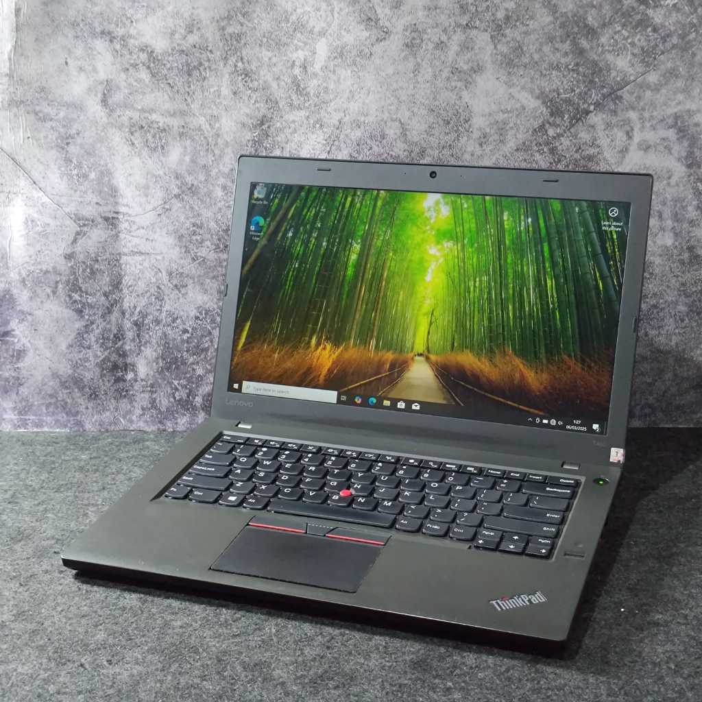 Laptop Lenovo Thinkpad T460 Core i5 6300U 6th Ram 8GB SSD 256GB / T460s / T470 / Good Condition