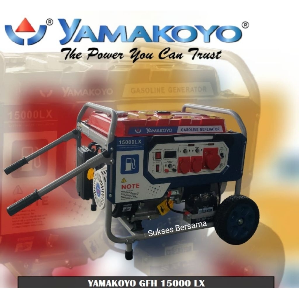Generator / Genset Yamakoyo GFH15000 LX (9500 Watt)