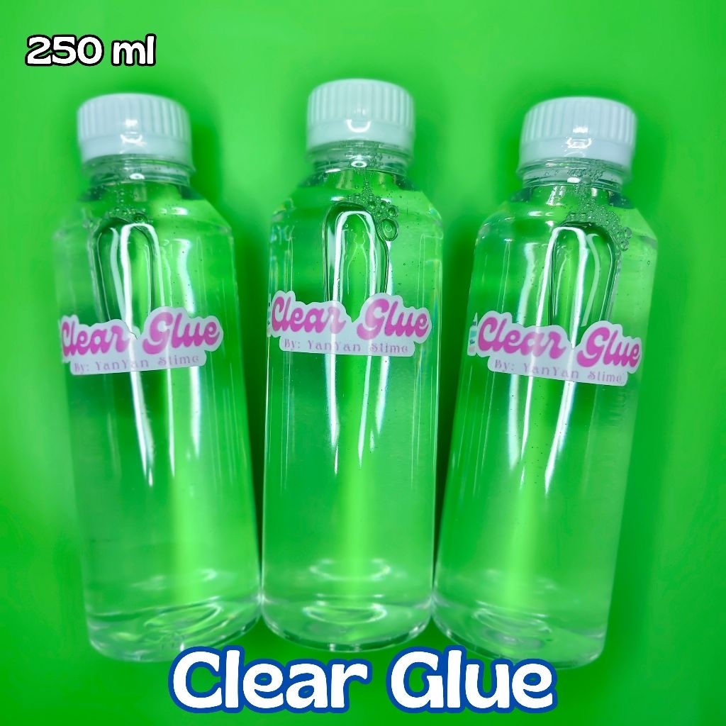 

Clear glue 250ml /lem bening 250gram
