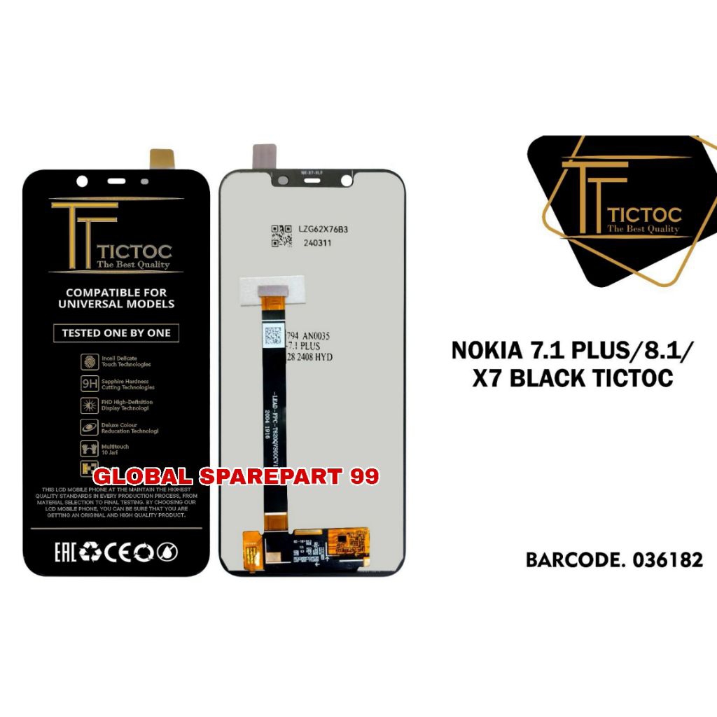 LCD NOKIA 7.1 PLUS / NOKIA X7 8.1 TICTOC