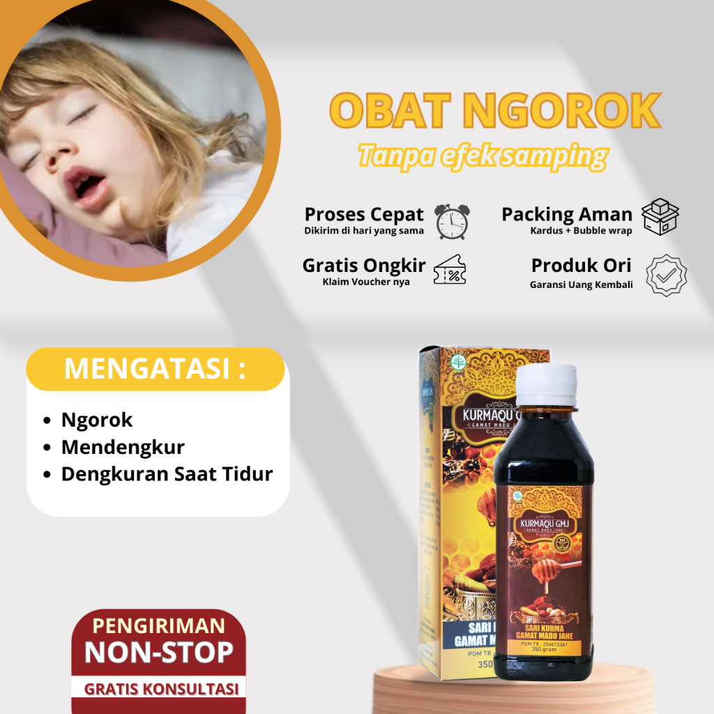 KURMAQU BPOM, Obat Penghilang Ngorok Saat Tidur, Madu Penghilang Ngorok Anak, Obat Anti Ngorok, Obat