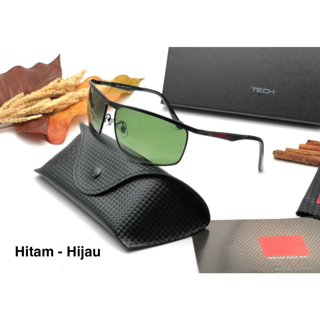 KACAMATA RB 3462 TERBARU LENSA POLARIZED PREMIUM ANTISILAU ANTIRADIASI FRAME POLYCARBONATE KEREN KEK