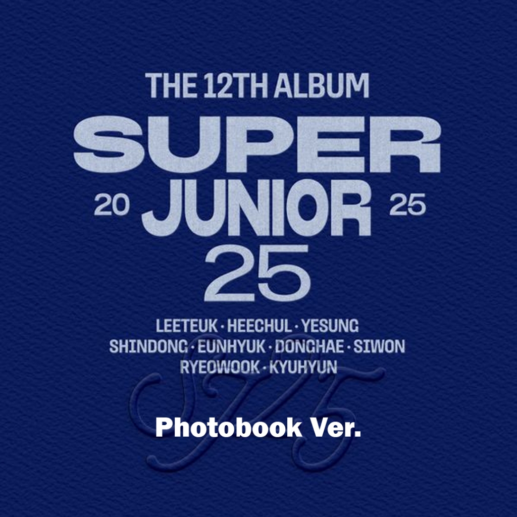 SUPER JUNIOR 12TH ALBUM - SUPER JUNIOR25 (PHOTOBOOK VER.)