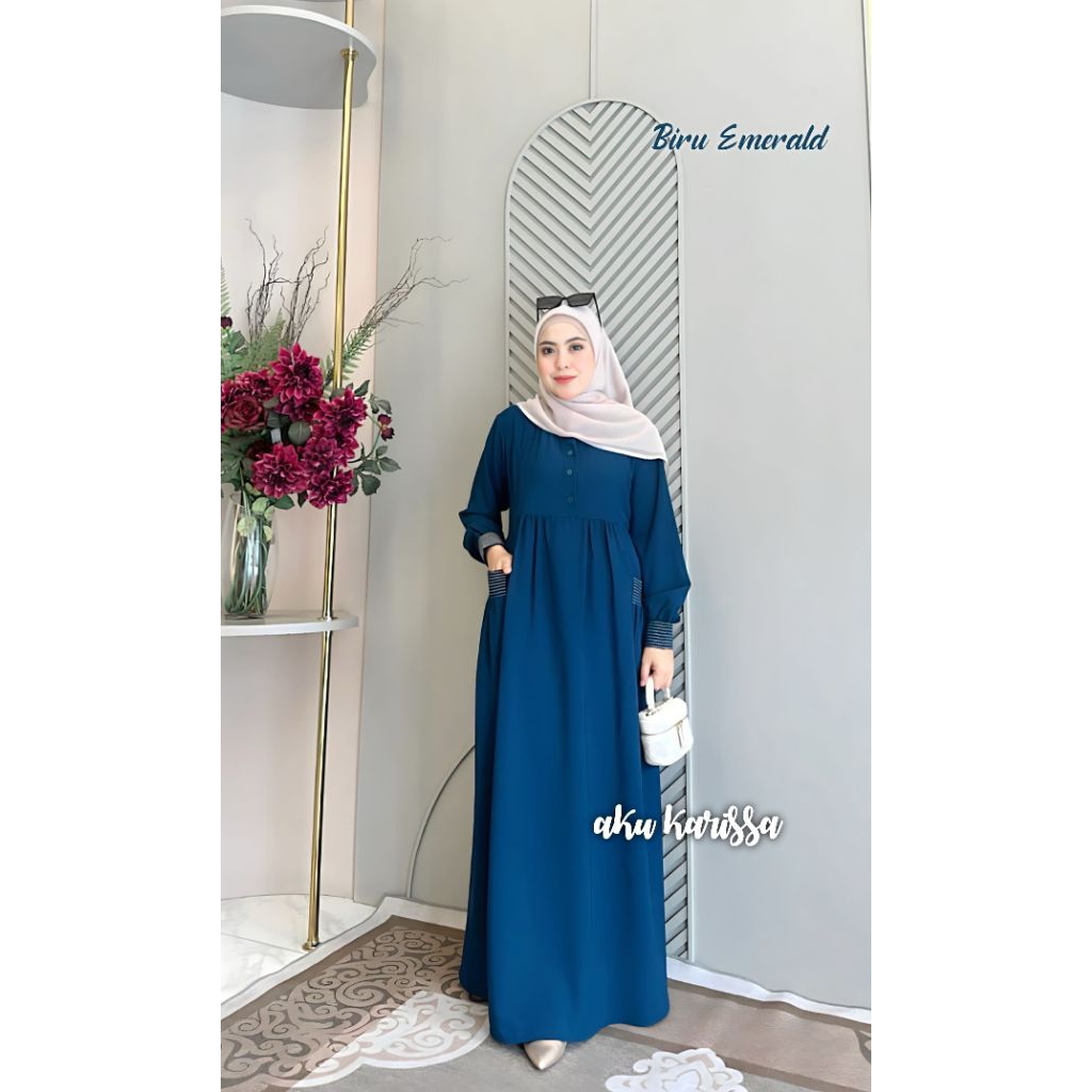 LATISYA DRESS ORI AKU KARISSA / YUNITA / HAZIQA ORI AKU KARISSA