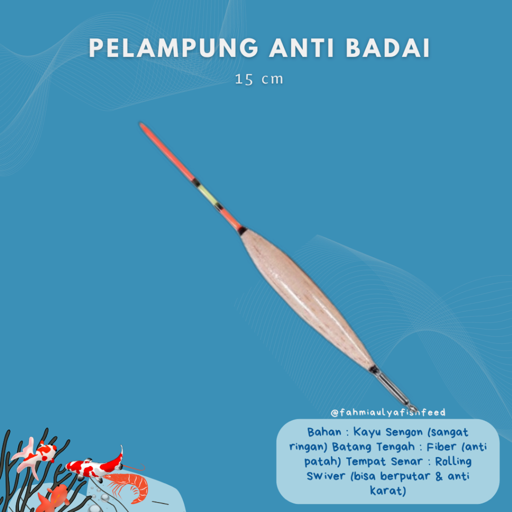 PELAMPUNG ANTI BADAI 15 CM