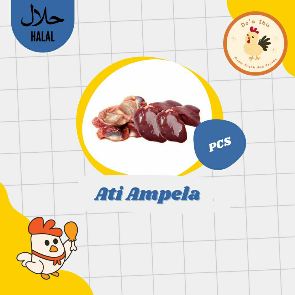 

HATI AYAM (only) 1 KG - DOA IBU