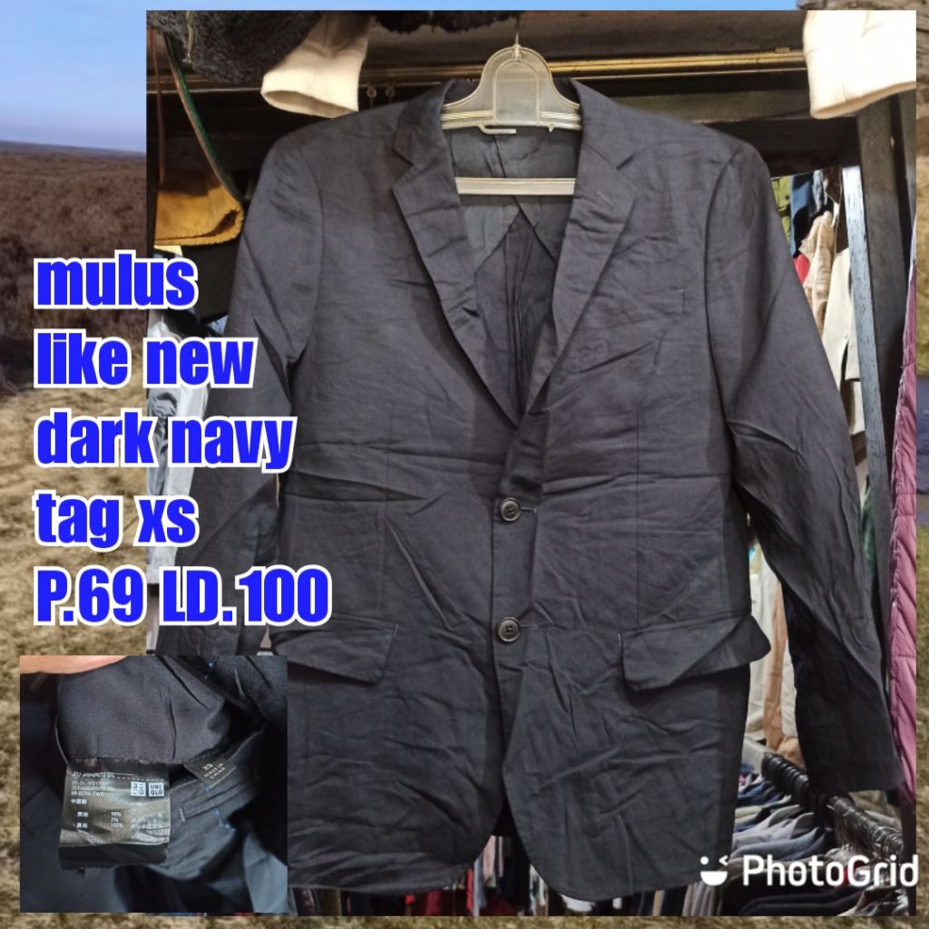 jas blazer outer formal uniqlo