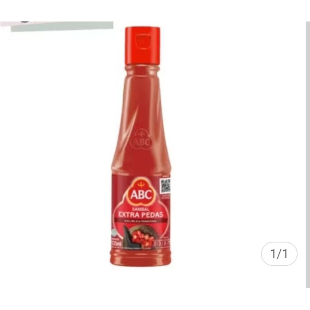 

saos sambal ABC extra pedas 135 ml