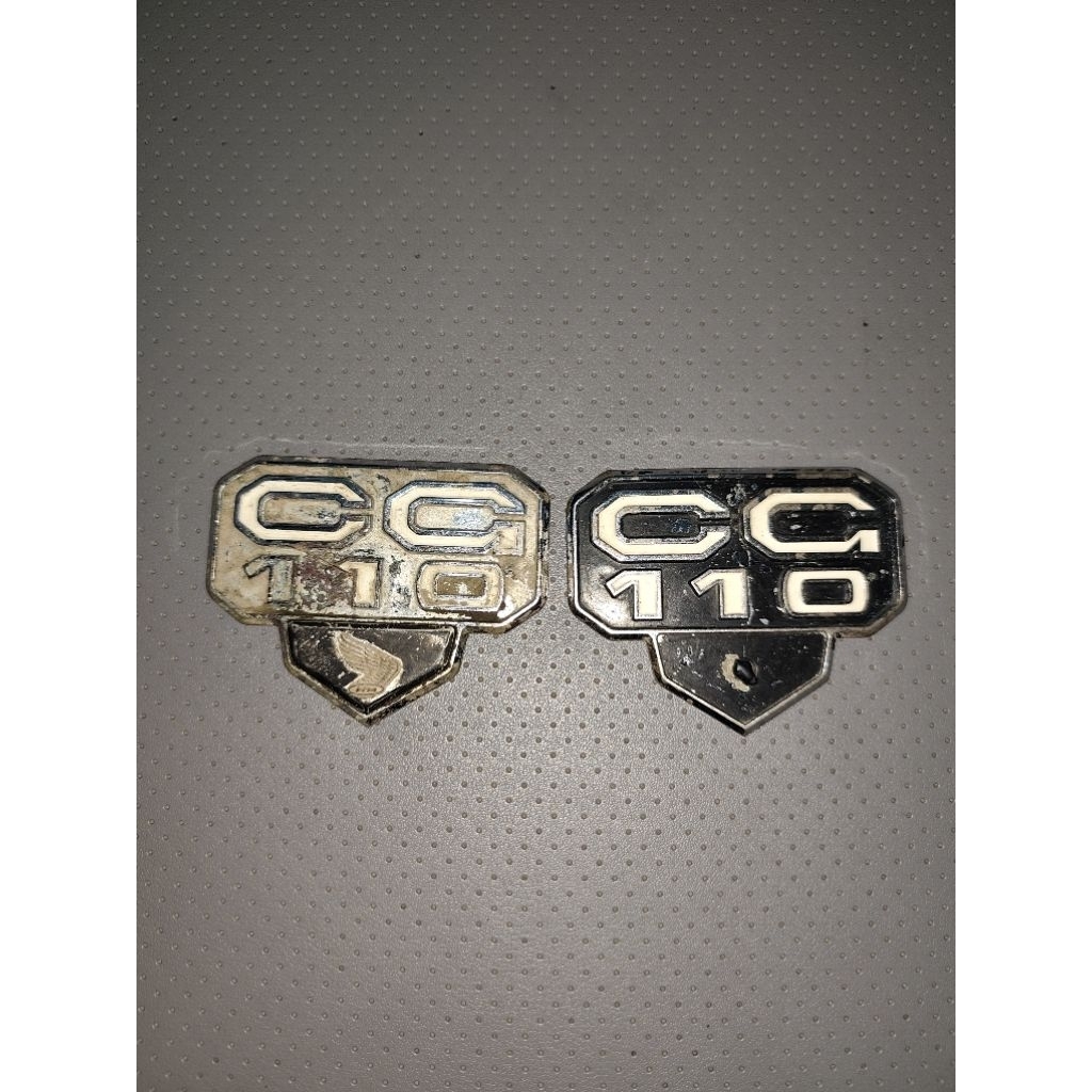 emblem tutup aki CG 110 original