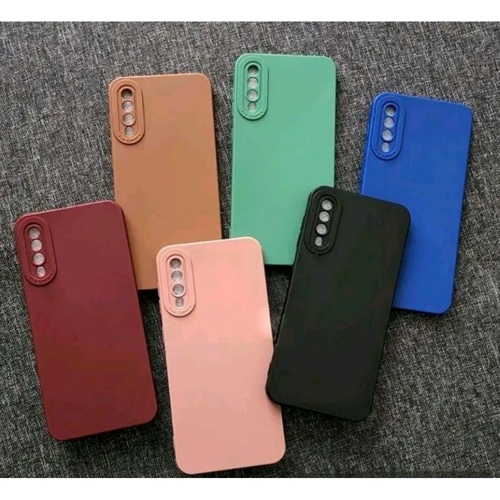 Softcase Macaron Pro Camera Samsung A50 A50S A30S Casing Pelindung belakang
