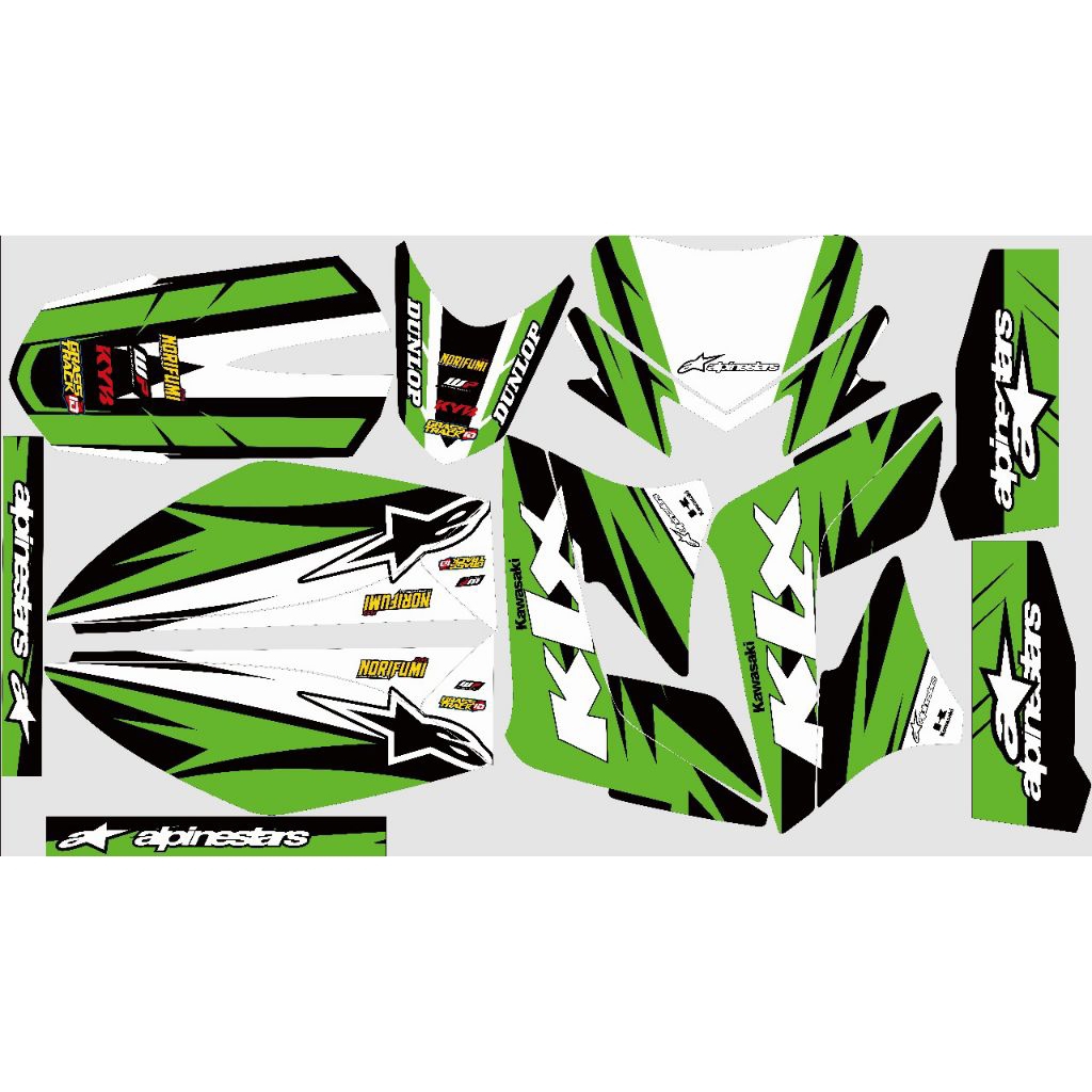 DECAL KLX 150 L / KLX 150 L S