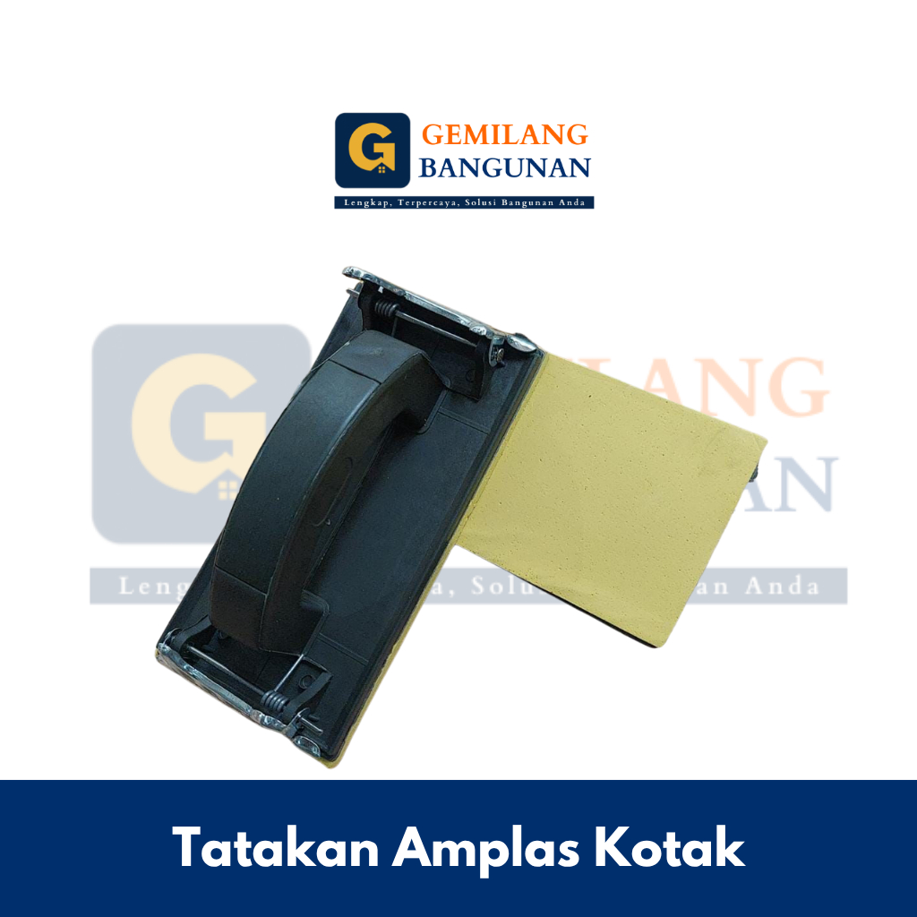Tatakan Amplas Kotak / Amplas Tangan / Sander Tangan Manual