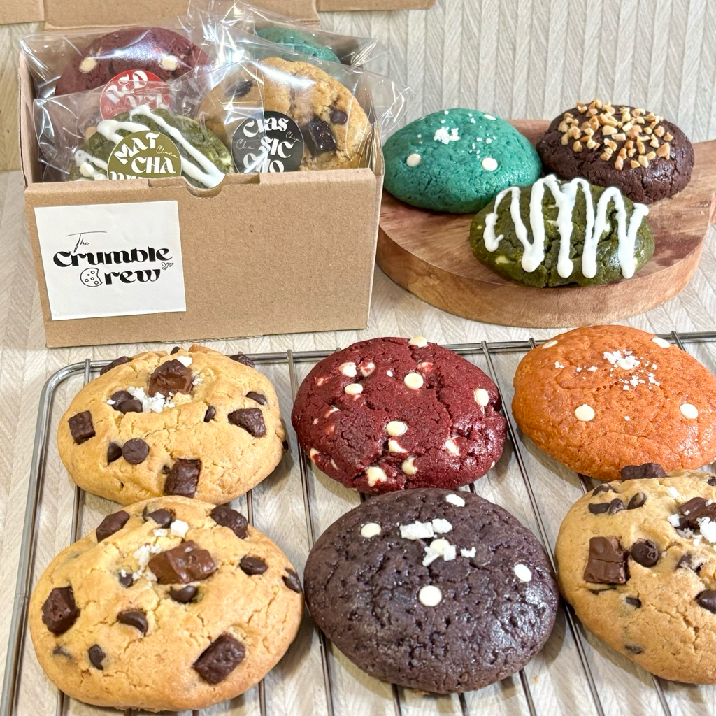 

SOFT BAKED COOKIES by The Crumble Crew