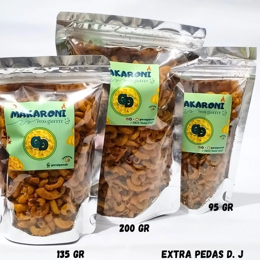 

(geraigemah) Makaroni Mak glerrrr - EXTRA PEDAS DAUN JERUK - Makaroni Bantet / 2