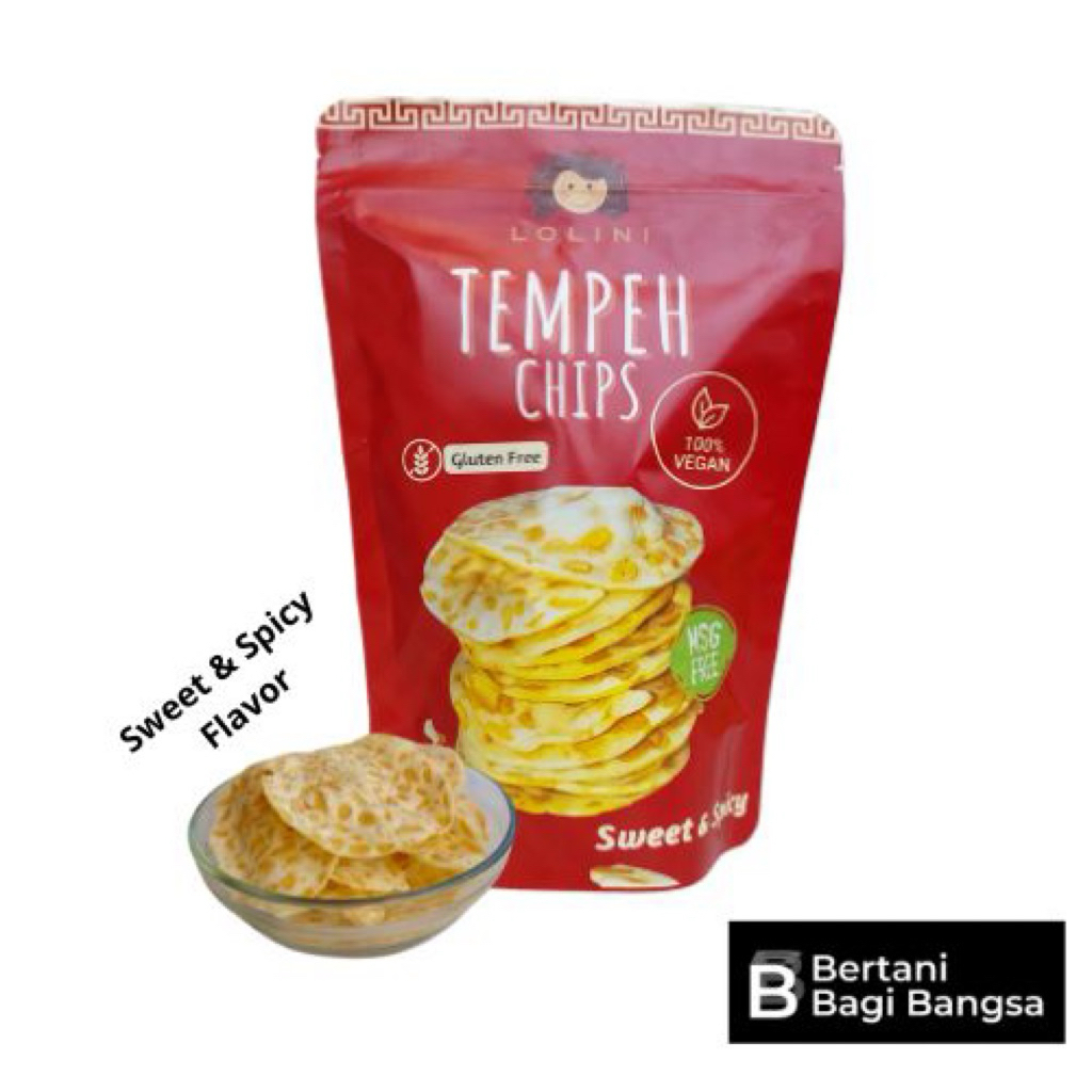 

Lolini -Tempeh Chips Sweet and Spicy