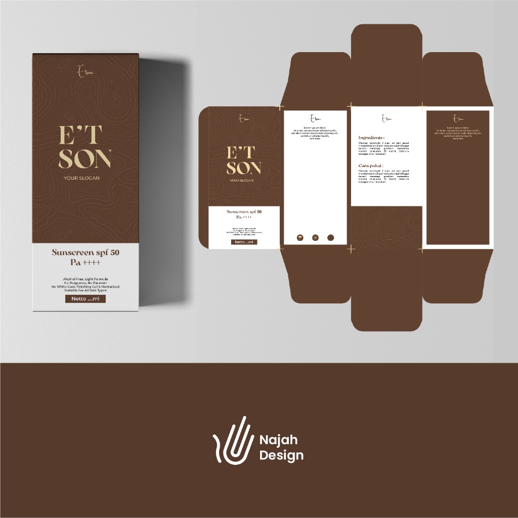Jasa Desain Kemasan Eksklusif | Custom Design Packaging