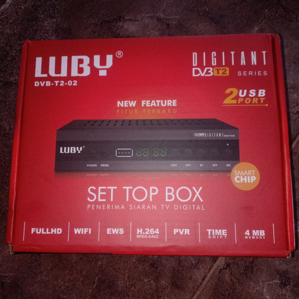 Set Top Box STB Luby DVB T2 02