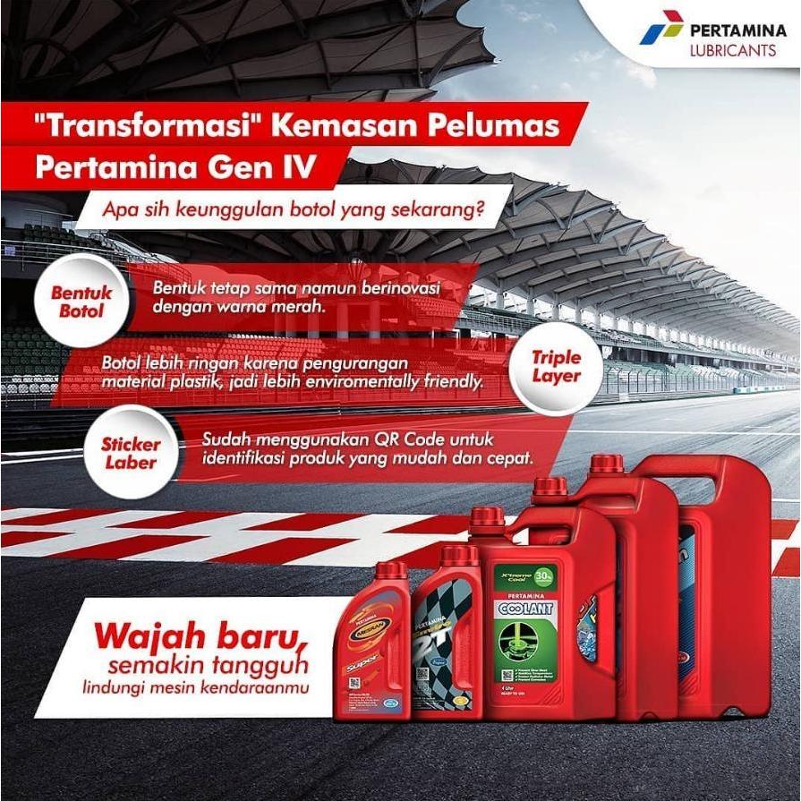(Asli 100%) OLI MESRAN SUPER Min 20W-50 4Liter SNI / OLI MOBIL /MESRAN SUPER /ORIGINAL PERTAMINA