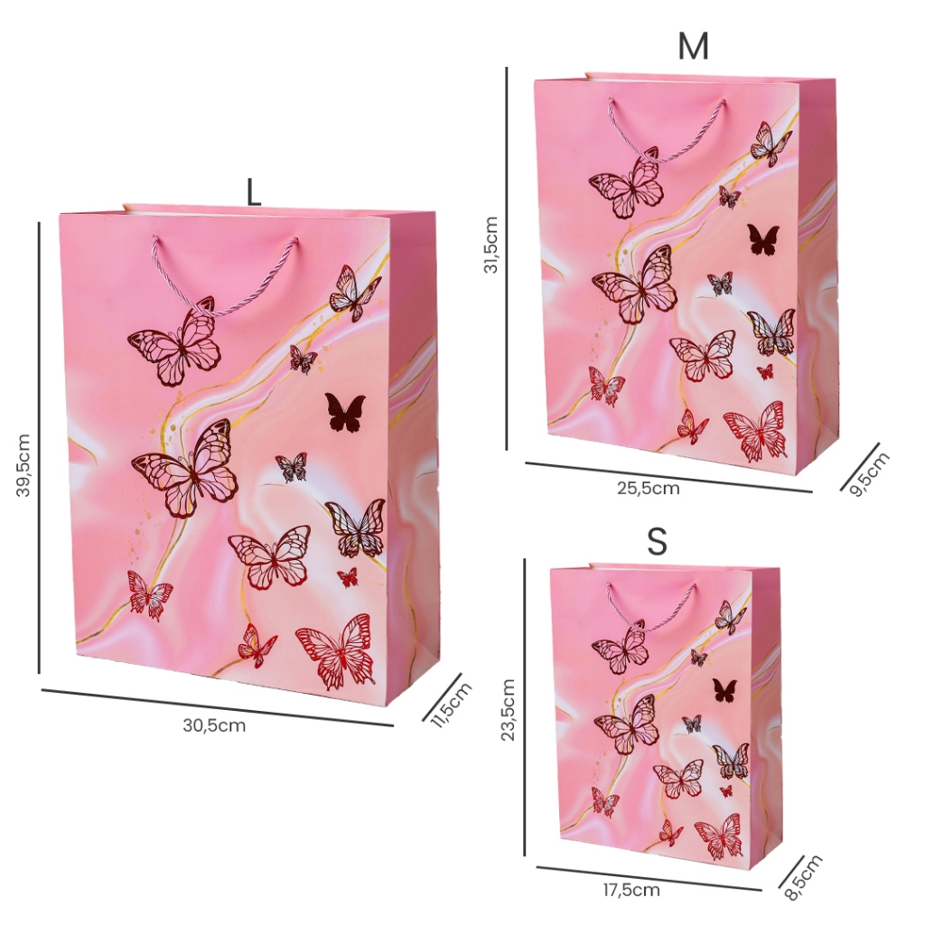 

PAPER BAG UMUM 2 Paper Bag Mewah Premium / Kado Kertas Kantong / Paper Bag Kertas Karton Dengan Aneka Motif / Tas Kado / Tas Hampers Tali / Paper Bag Aesthetic
