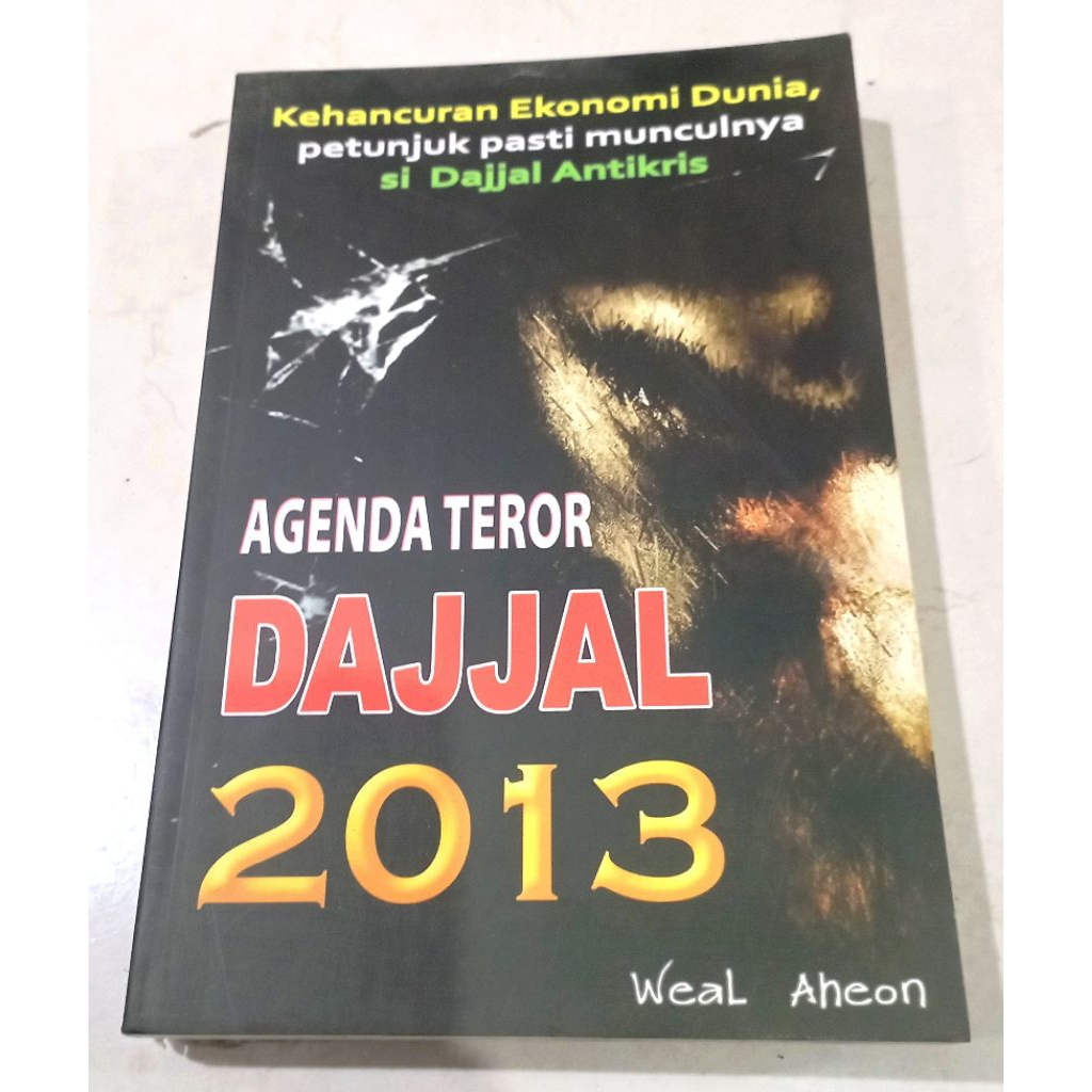 ( OBRAL ) BUKU SEJARAH SASTRA // AGENDA TEROR DAJJAL 2013 // ORIGINAL