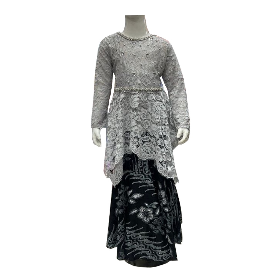KODE K63C Set Kebaya Anak Perempuan Umur 512 Tahun Wisuda Sekolah Paud Tk SD Brokat Mutiara Modern