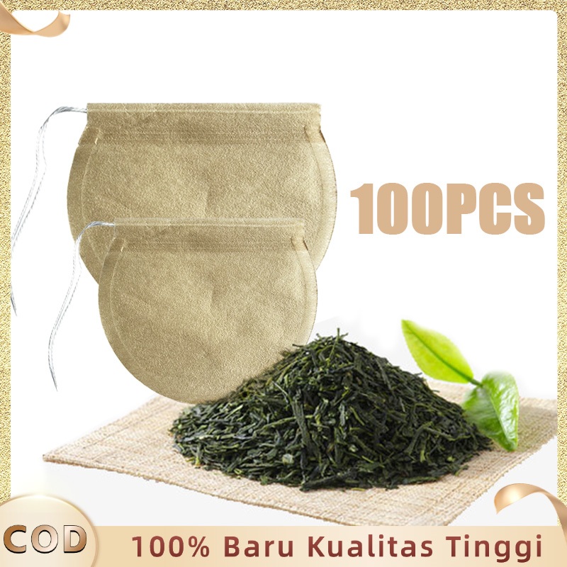 

Kantong Teh Celup Kosong Food Grade Tea Bag Kosong Teabag Refil Tea Bag 100 Pcs
