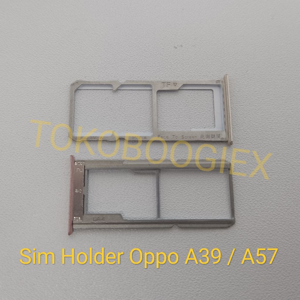 Sim Holder Sim Tray Oppo A39 Oppo A57 Gold
