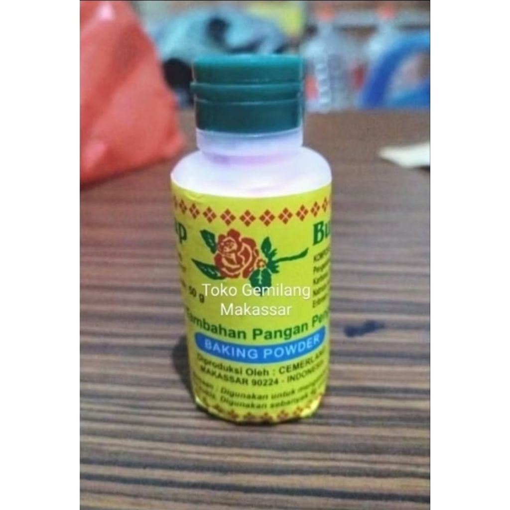 

Baking Powder Cap Bunga 1 lusin isi 12 botol @ 50 gram