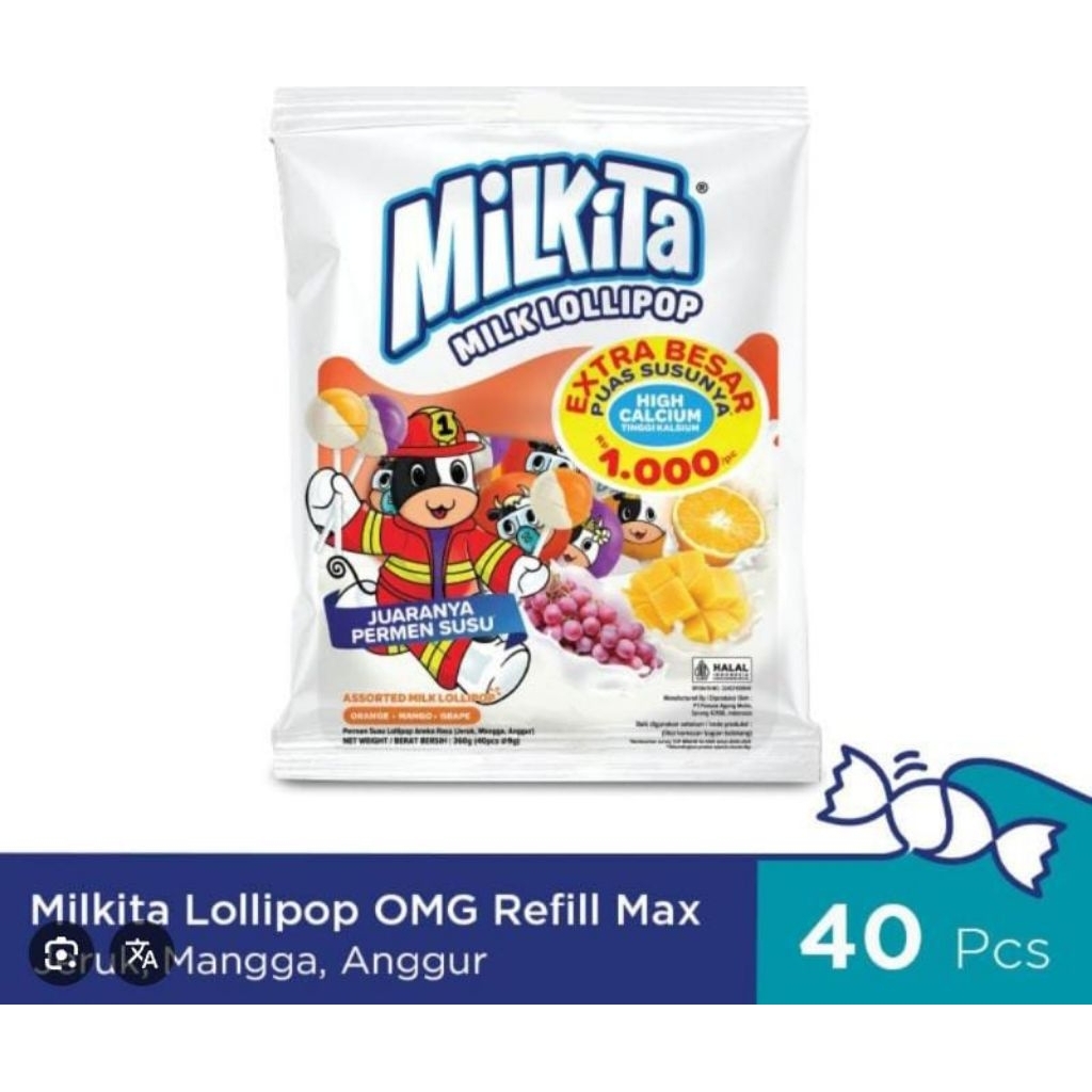 

Milkita Milk Lolipop isi 40