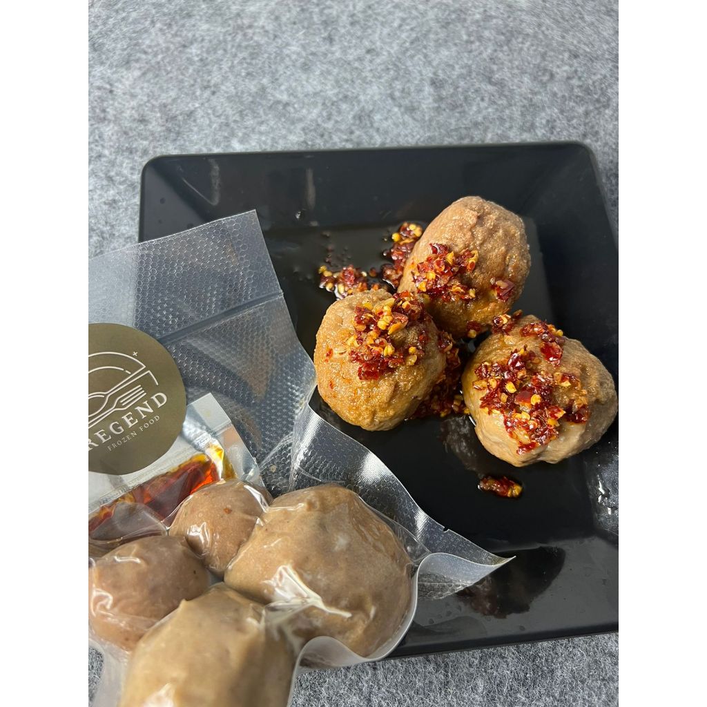 

[TINGGAL DIGORENG] BAKSO KEJU ALA KEDAI REGEND-Bakso Isi Keju Lumer-Bakso Isi Keju