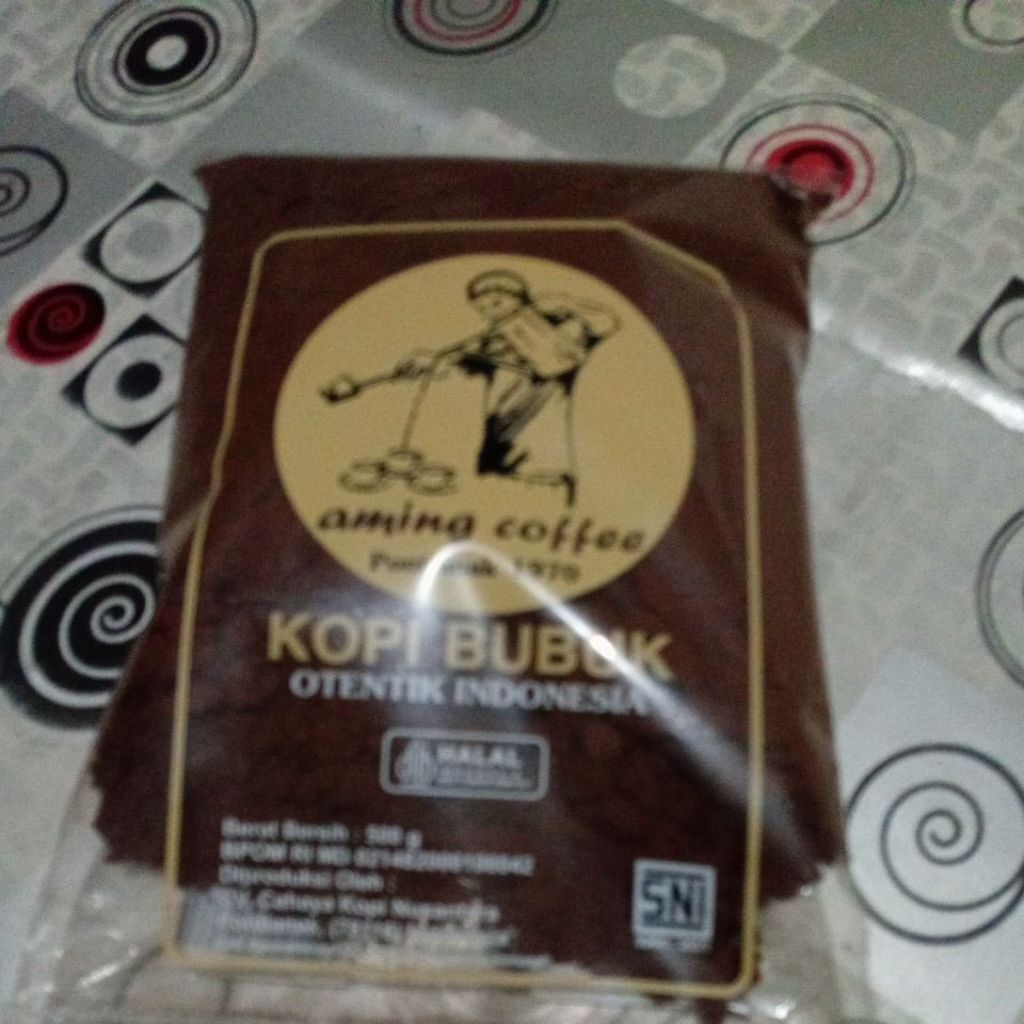 

Kopi Aming 500 Gram free bubble warp