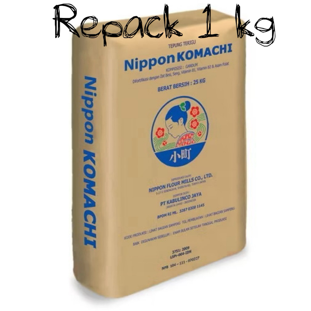 

Tepung Terigu Komachi Repack 1 kg